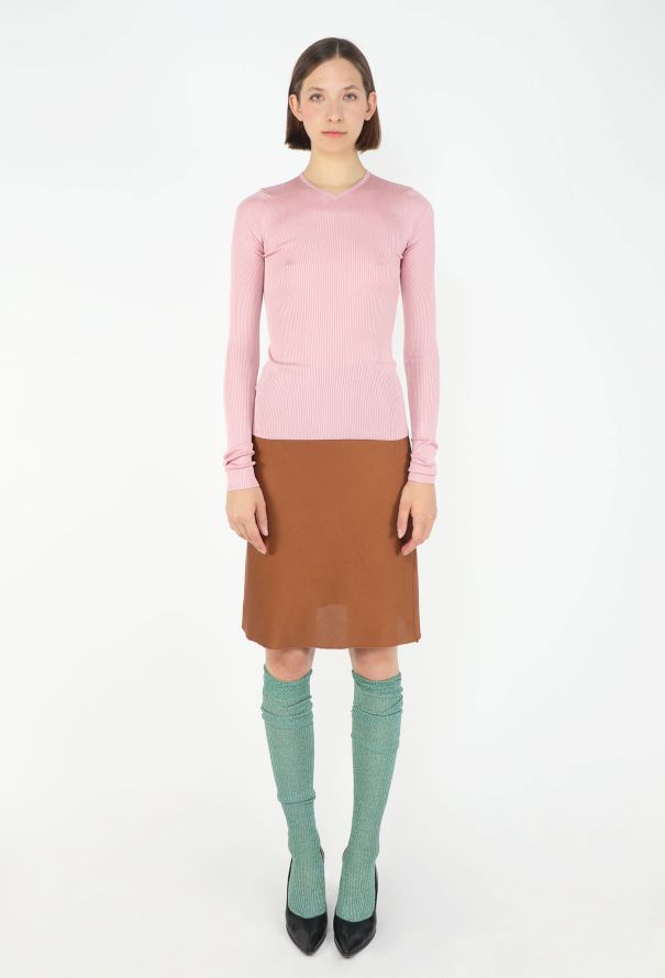 Miu Miu F/W 2025 Iridescent Lurex Socks - 3