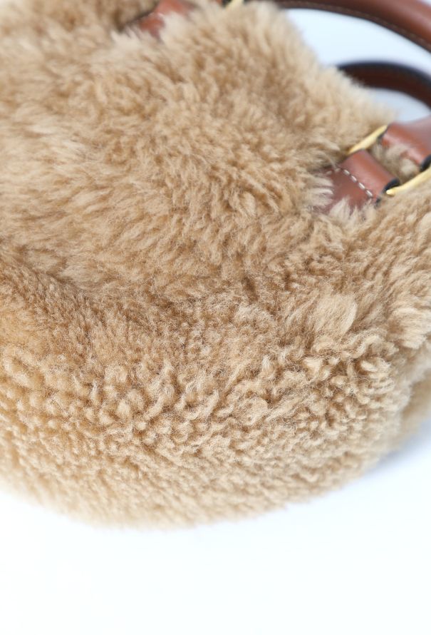 Céline 2022 Shearling Heart Mini Bag - 11