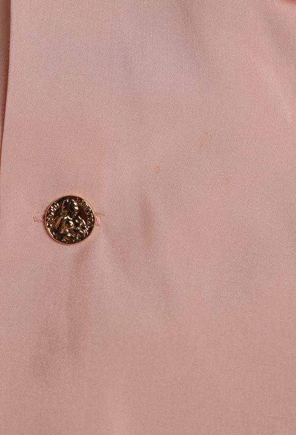 Chanel Late '80s Double-Breasted Silk Blouse - 10