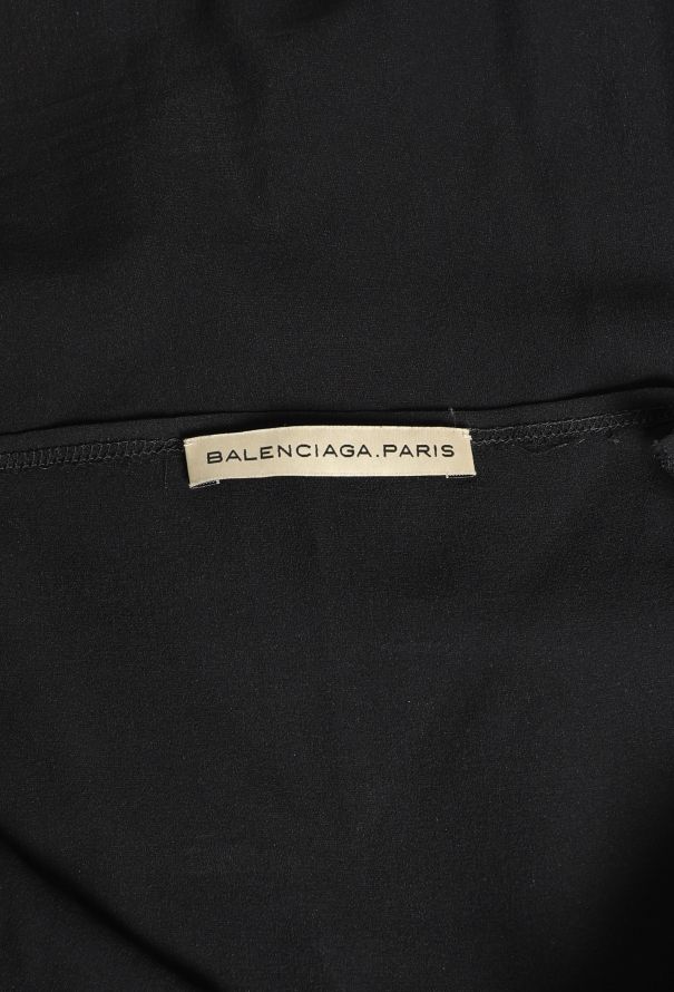 Balenciaga 2008 Crêpe Slip Dress - 4