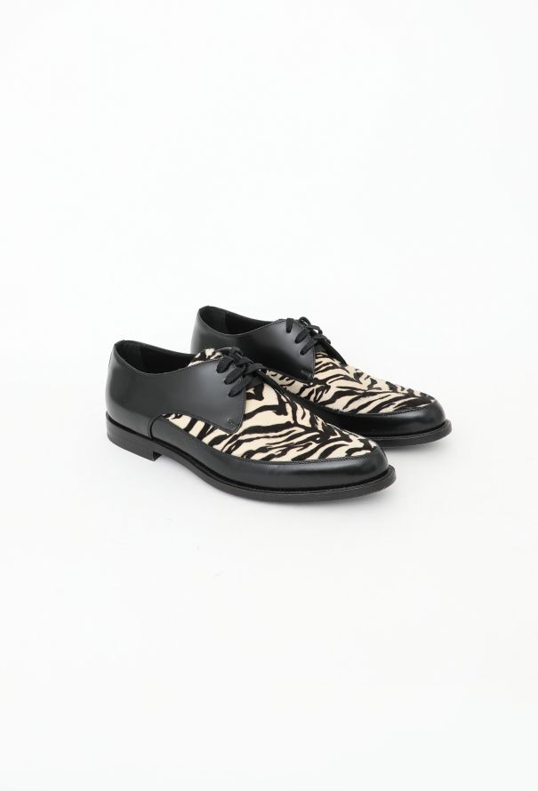 Saint Laurent 2018 Charles 25 Tiger Derbies - 2