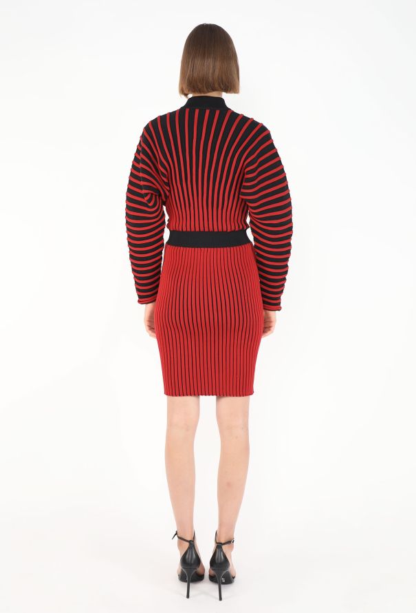 Louis Vuitton Resort 2020 Ribbed Batwing Dress - 5