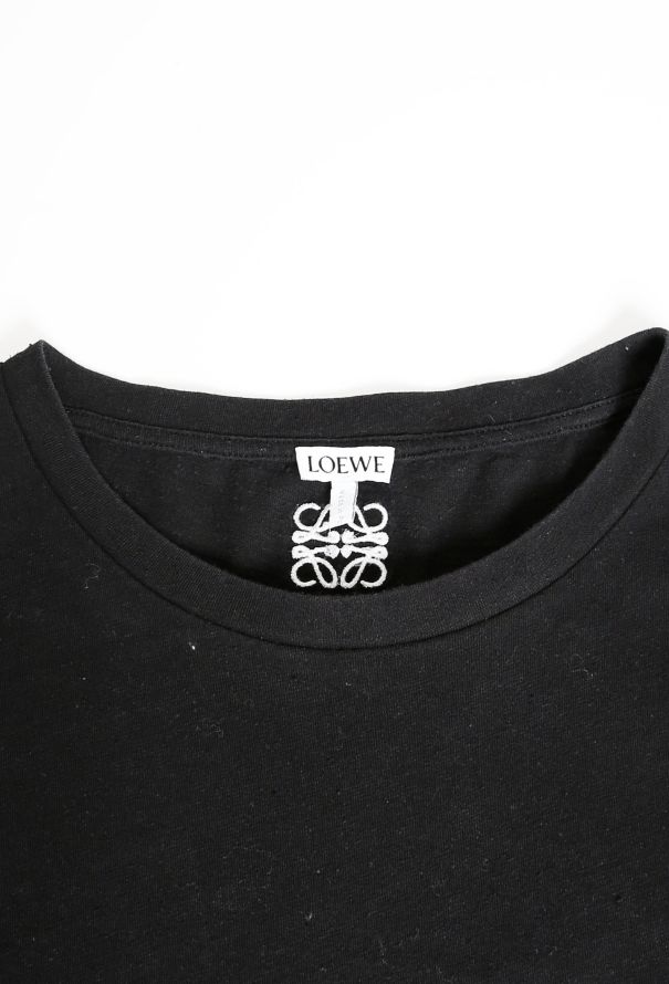 Loewe Asymmetrical Silk T-Shirt Dress - 4
