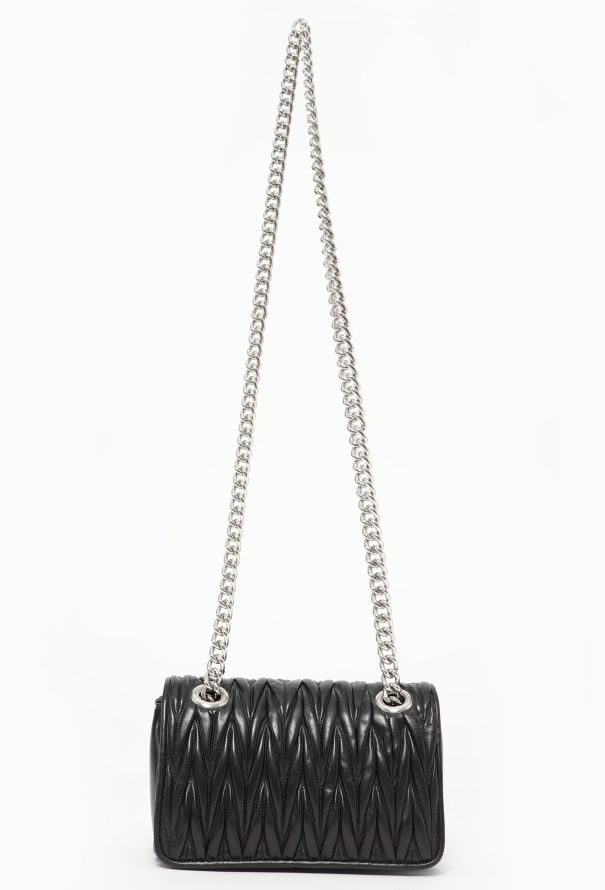 Miu Miu Black Quilted Club Bag - 3