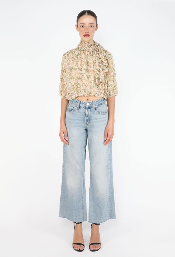 Céline Printed Chiffon Blouse, 2020 - 2