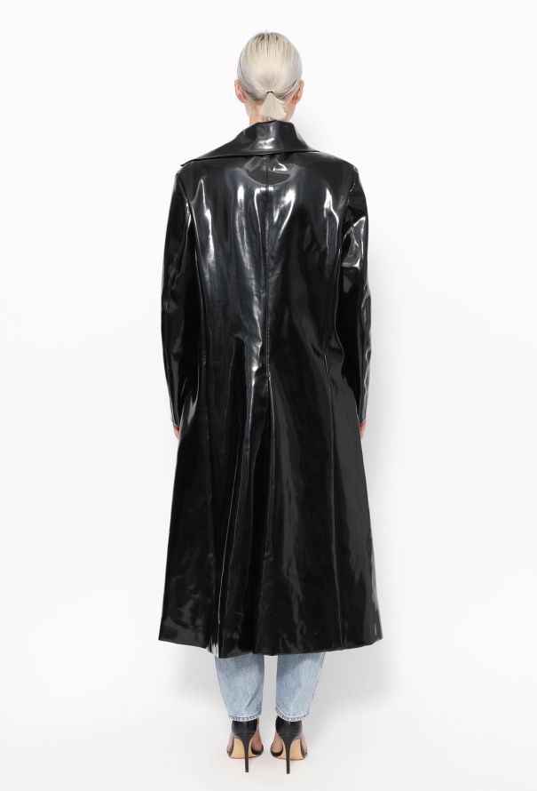 Pierre Cardin Iconic '70s Vinyl Trench Coat - 6