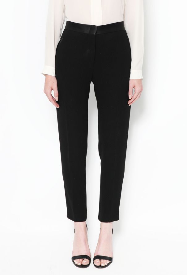 Céline Resort 2010 Black Smoking Trousers - 3