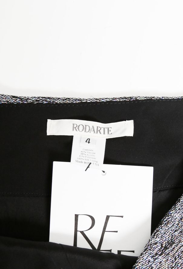 Rodarte Holographic Threaded Skirt - 4