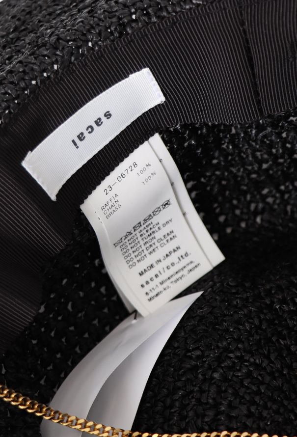 Sacai 2023 Capeline Chainlink Hat - 5