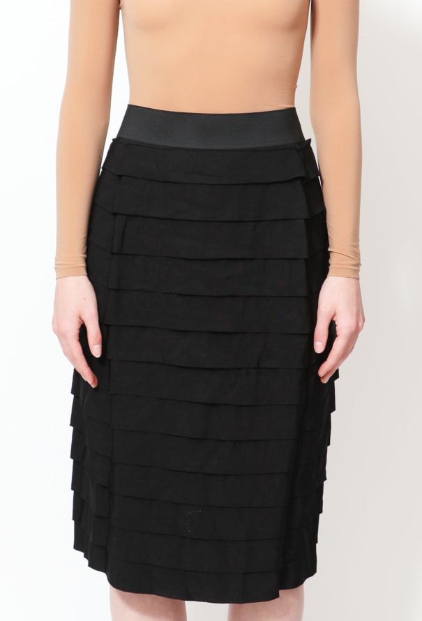 Lanvin F/W 2008 Tiered Pencil Skirt - 3