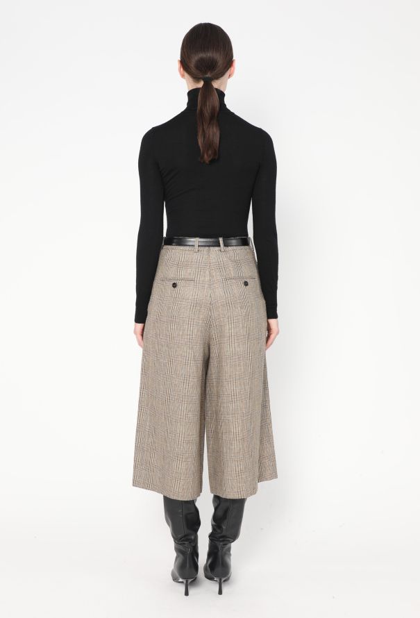 Céline 2019 Flared Prince of Wales Culottes - 6