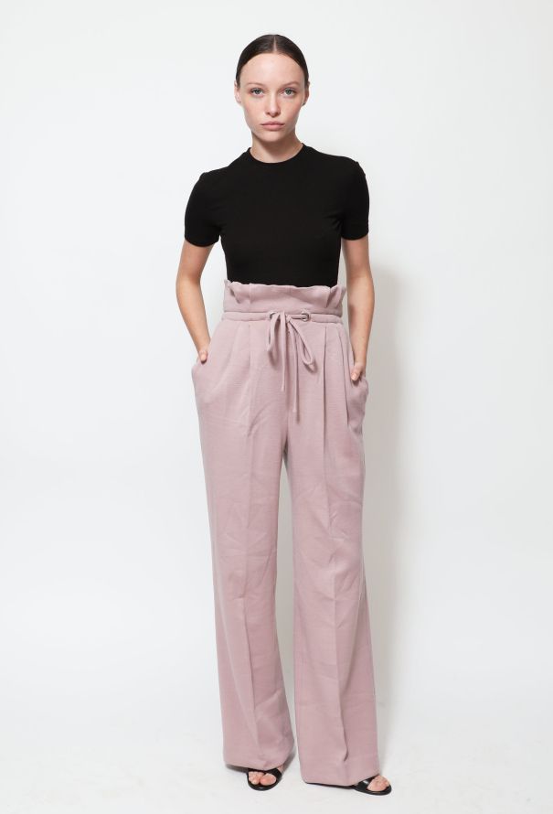 Rodarte F/W 2014 Lavender purple Wide-Leg Trousers - 5