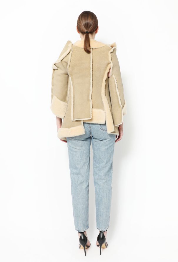 Junya Watanabe Deconstructed Shearling Jacket - 4
