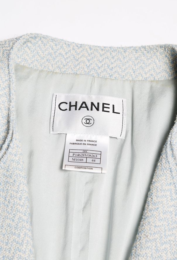 Chanel Bicolor Cropped Jacket - 6