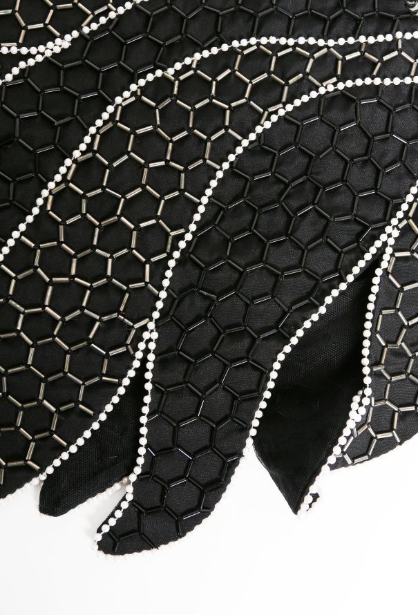 Rodarte F/W 2015 Beaded Silk Skirt - 8