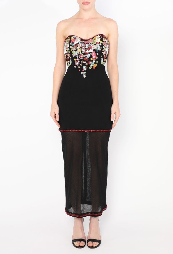RARE Karl Lagerfeld F/W 1992 Embroidered Ensemble - 5