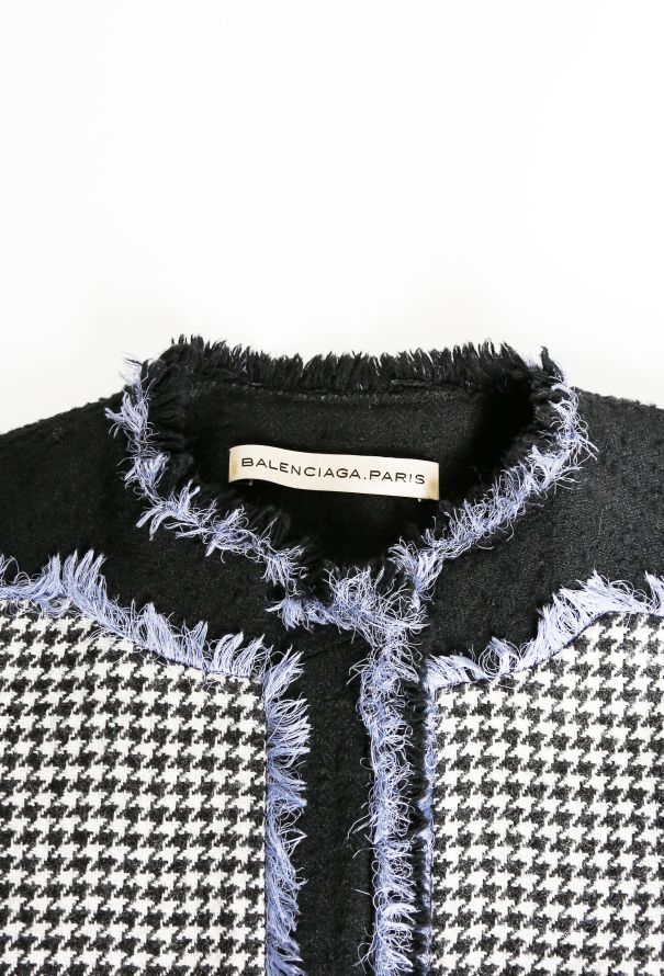 Balenciaga Pre-Fall 2008 Houndstooth Jacket - 7