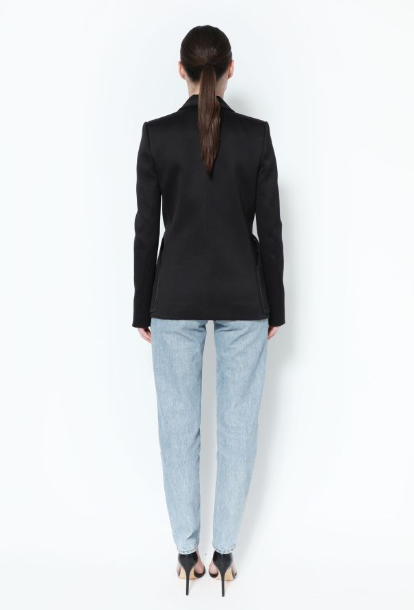 Balenciaga Notched Double-Breasted Blazer - 4