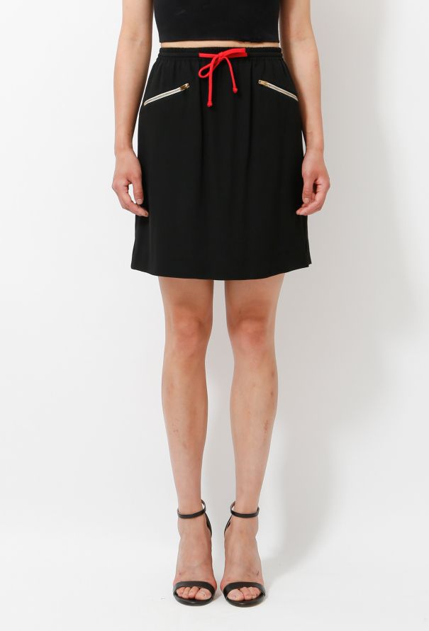 Céline Drawstring Track Skirt - 2