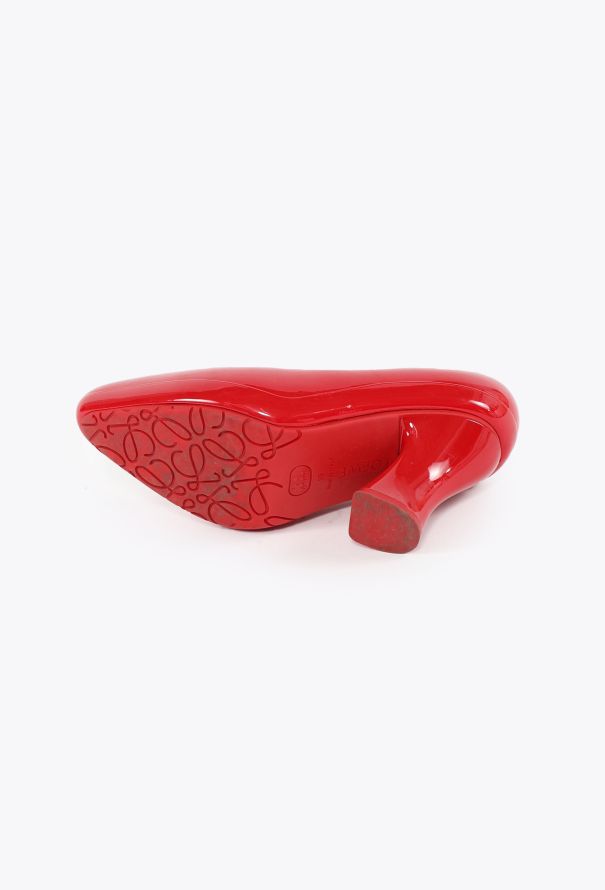 Loewe S/S 2023 Comic Vinyl Pumps - 6