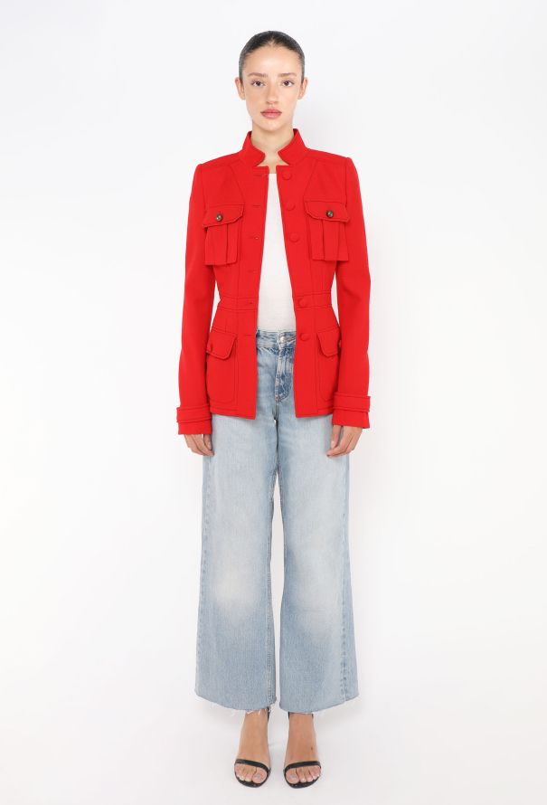 Balenciaga 2005 Pocketed Twill Jacket - 3