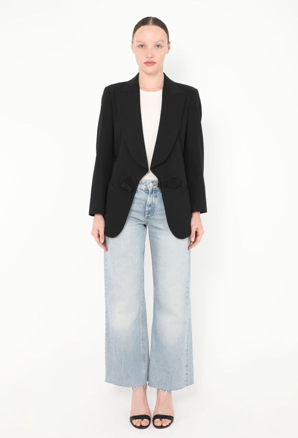 Jean Paul Gaultier Cinched Passementerie Blazer - 3
