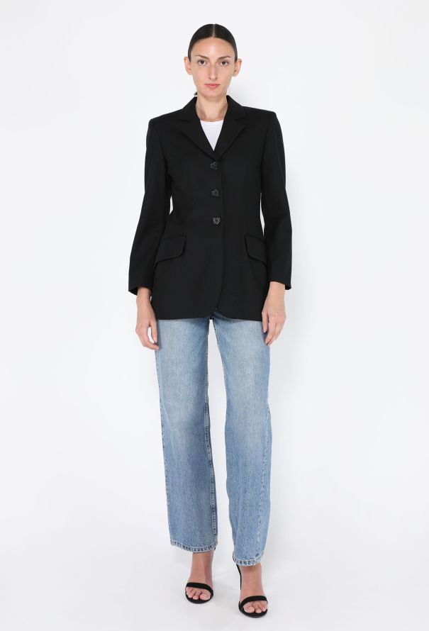 Moschino Tailored Embroidered Blazer, 1991 - 3