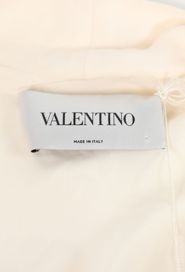 Valentino Pleated Silk Lavallière Dress - 5