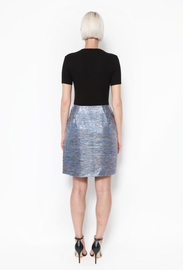 Rodarte S/S 2009 Lamé Pleated Skirt - 4