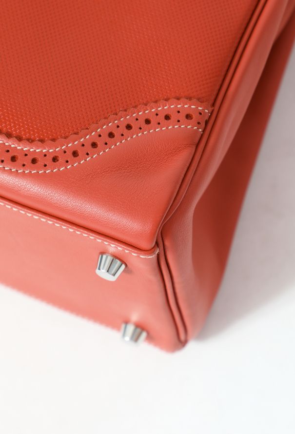 Hermès Limited Edition Sanguine Kelly Ghillies 35 - 12