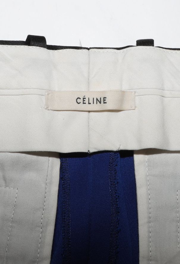 Céline Pre-Fall 2011 Blue Smoking Trousers - 6