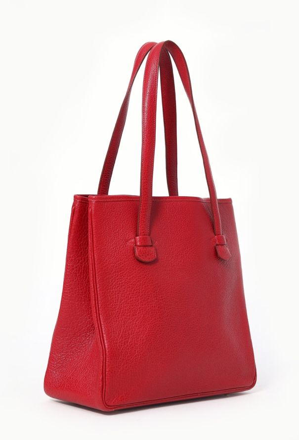 Hermès Red Buffalo Galop Tote Bag - 2