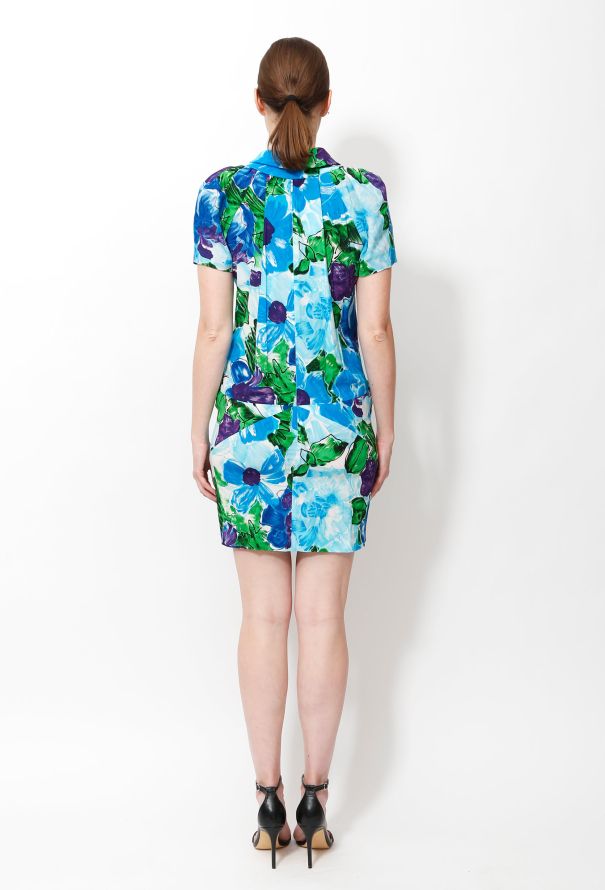 Balenciaga 2008 Floral Print Dress - 5
