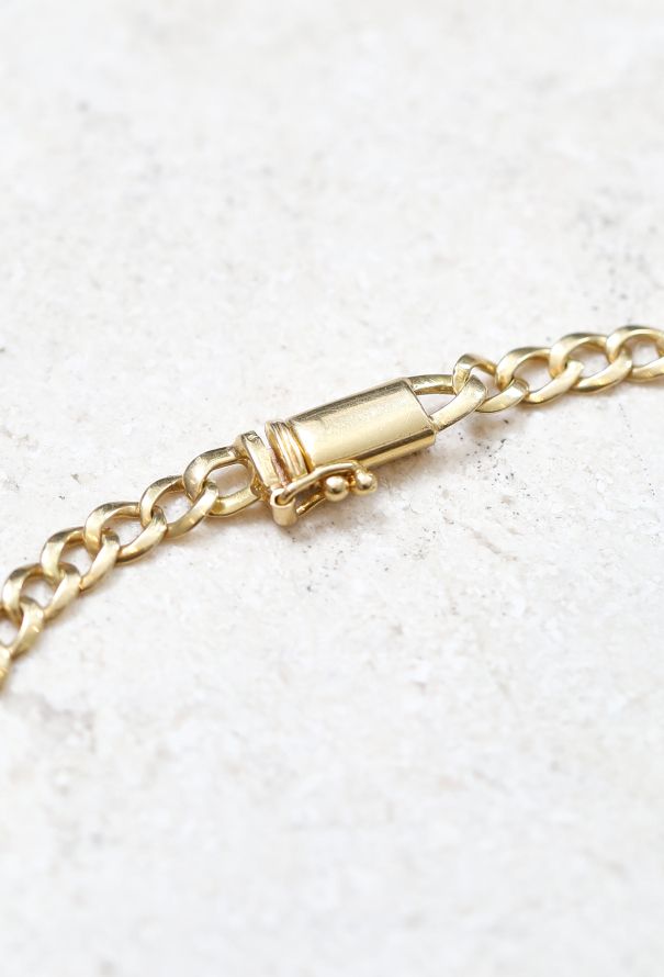 Vintage Fine Jewelry Vintage 18k Gold & Diamond Chainlink Necklace – 1980s - 6