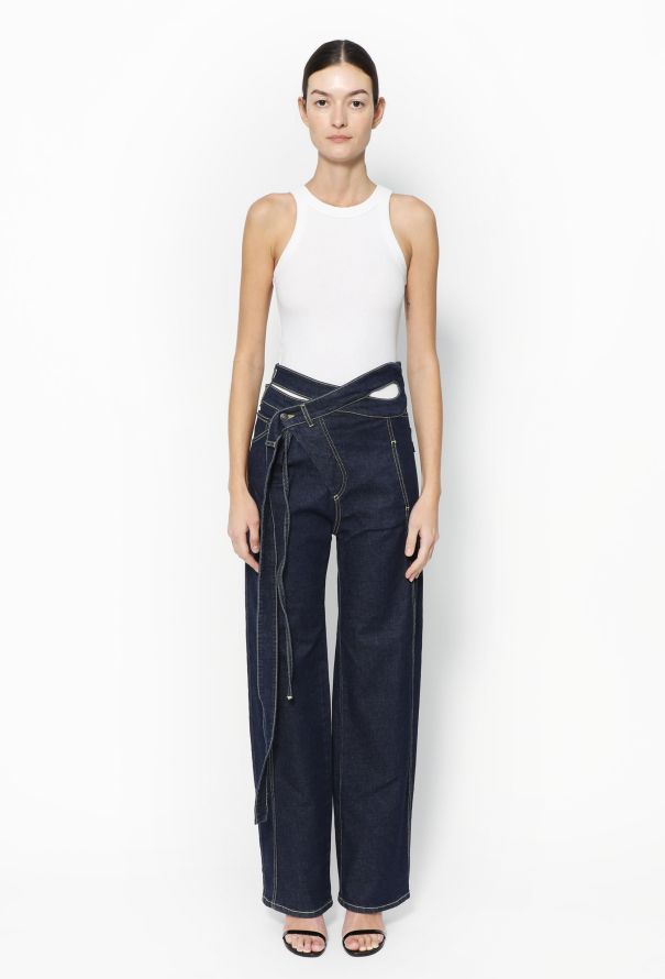 Ottolinger S/S 2022 Wrap Jeans - 4