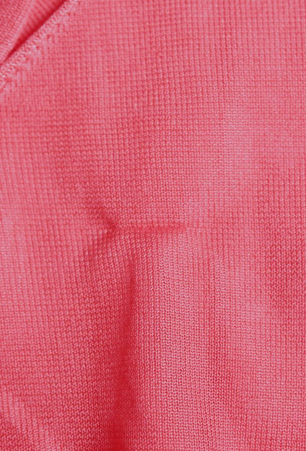 Céline Ribbed Trim Jersey Top - 5