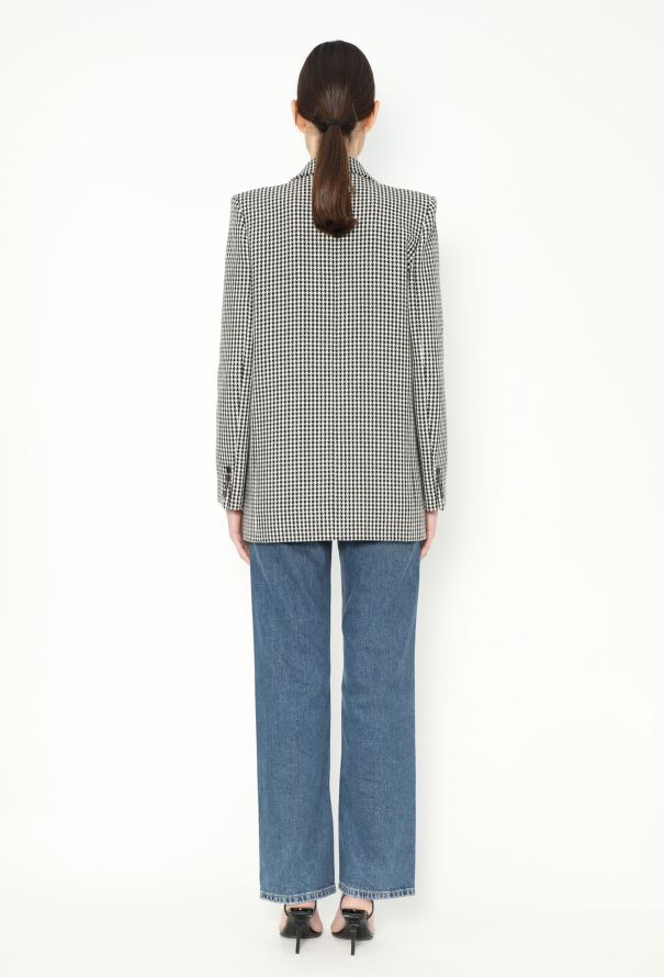 Givenchy 2018 Tailored Houndstooth Blazer - 5