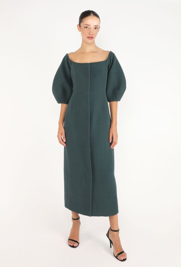 Gabriela Hearst Majano Off-Shoulder Dress, 2023 - 1