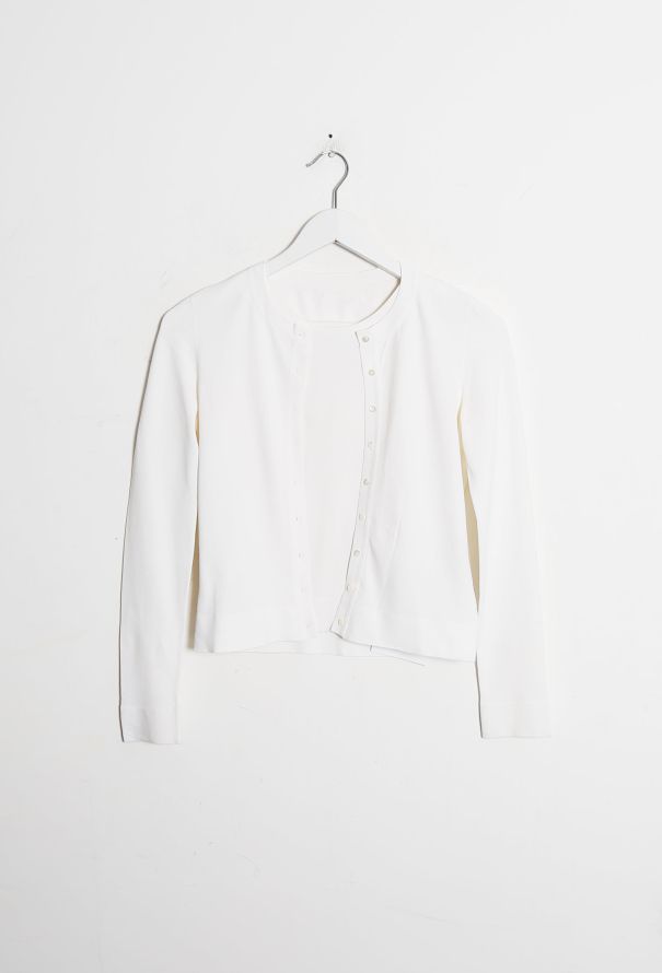 Alaïa Crêpe Knit Cardigan Set - 12