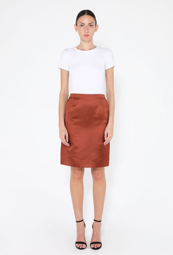 Loro Piana Silvia Silk & Cashmere Duchesse Skirt, 2024 - 2