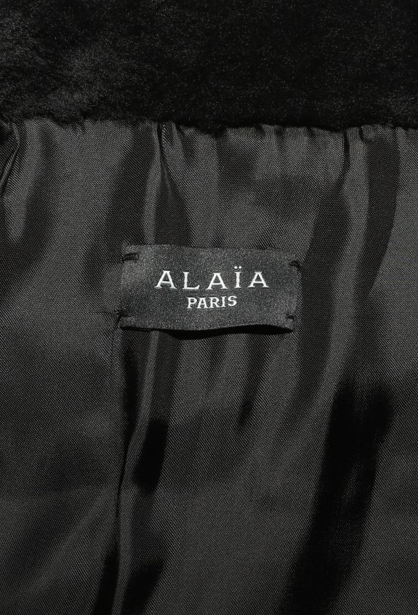 Alaïa 2023 Lambskin Shearling Coat - 6