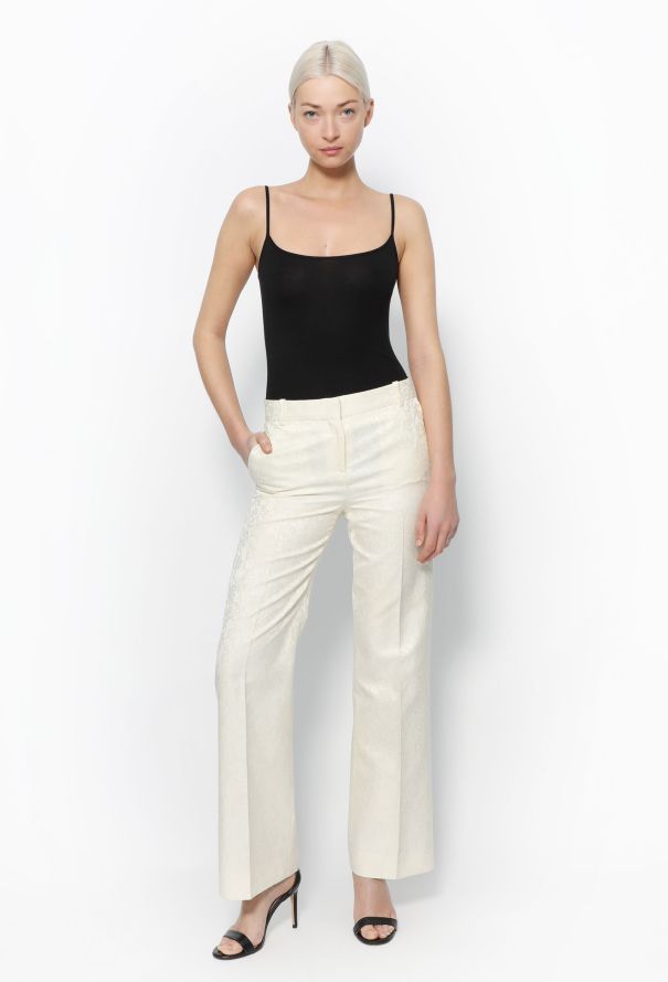 Céline S/S 2012 Jacquard Trousers - 4
