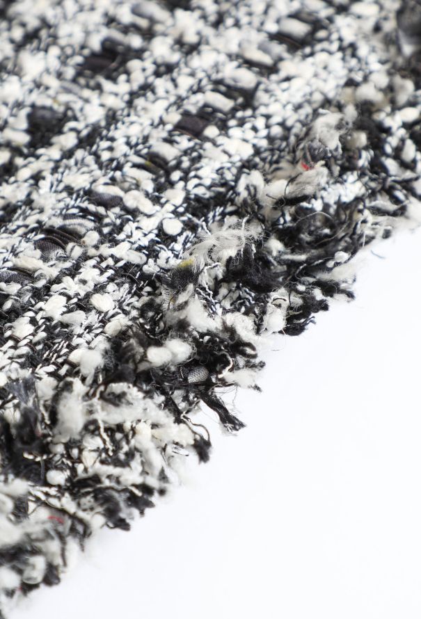 Chanel Timeless Tweed Fringe Trim Skirt - 7