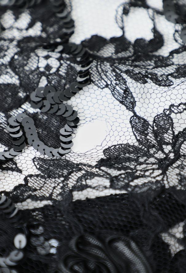 Dior Vintage Floral Lace Dress - 10