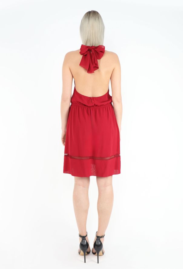 Chloé S/S 1997 Silk Halter Dress - 4