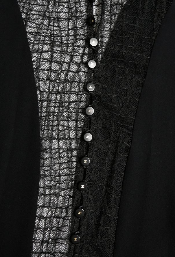 Chanel Silk Lace Tunic Dress - 5