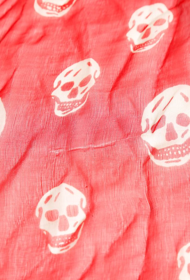 Alexander McQueen Signature Skull Scarf - 6