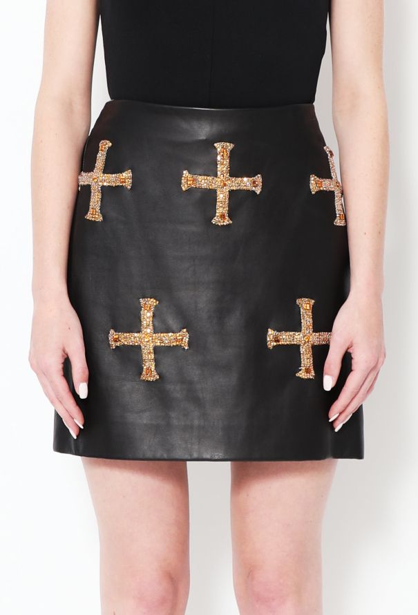 Gianni Versace COLLECTOR Atelier F/W 1997 Cross Skirt - 4