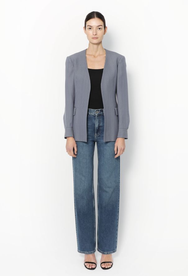 Chloé S/S 2020 Pinstripe Jacket - 4