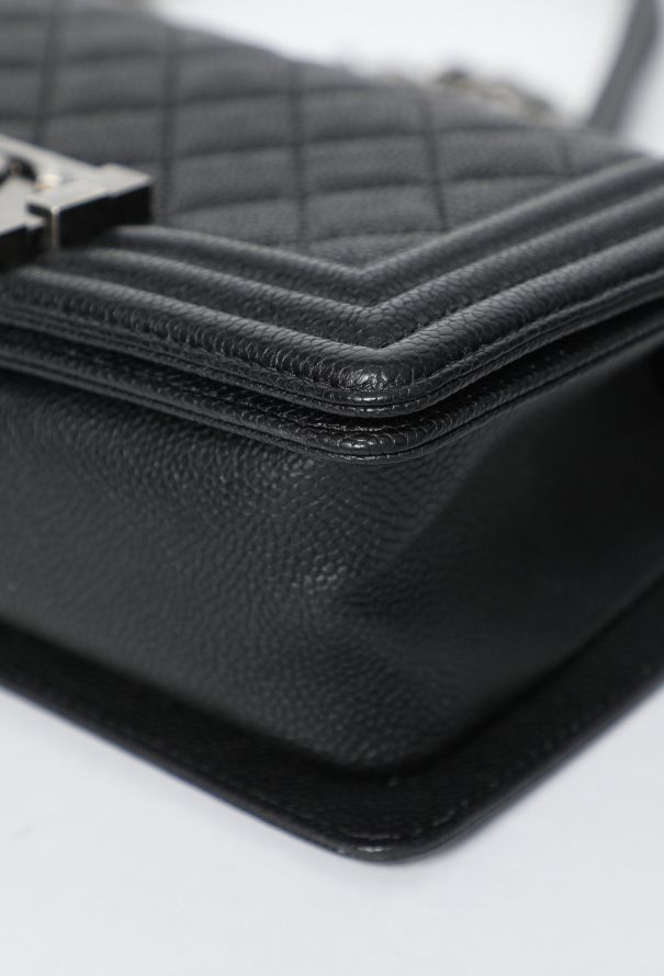 Chanel Caviar Mini Boy Bag - 11